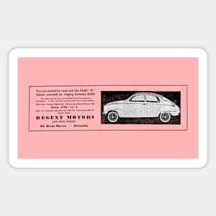 SAAB 96 - advert Magnet